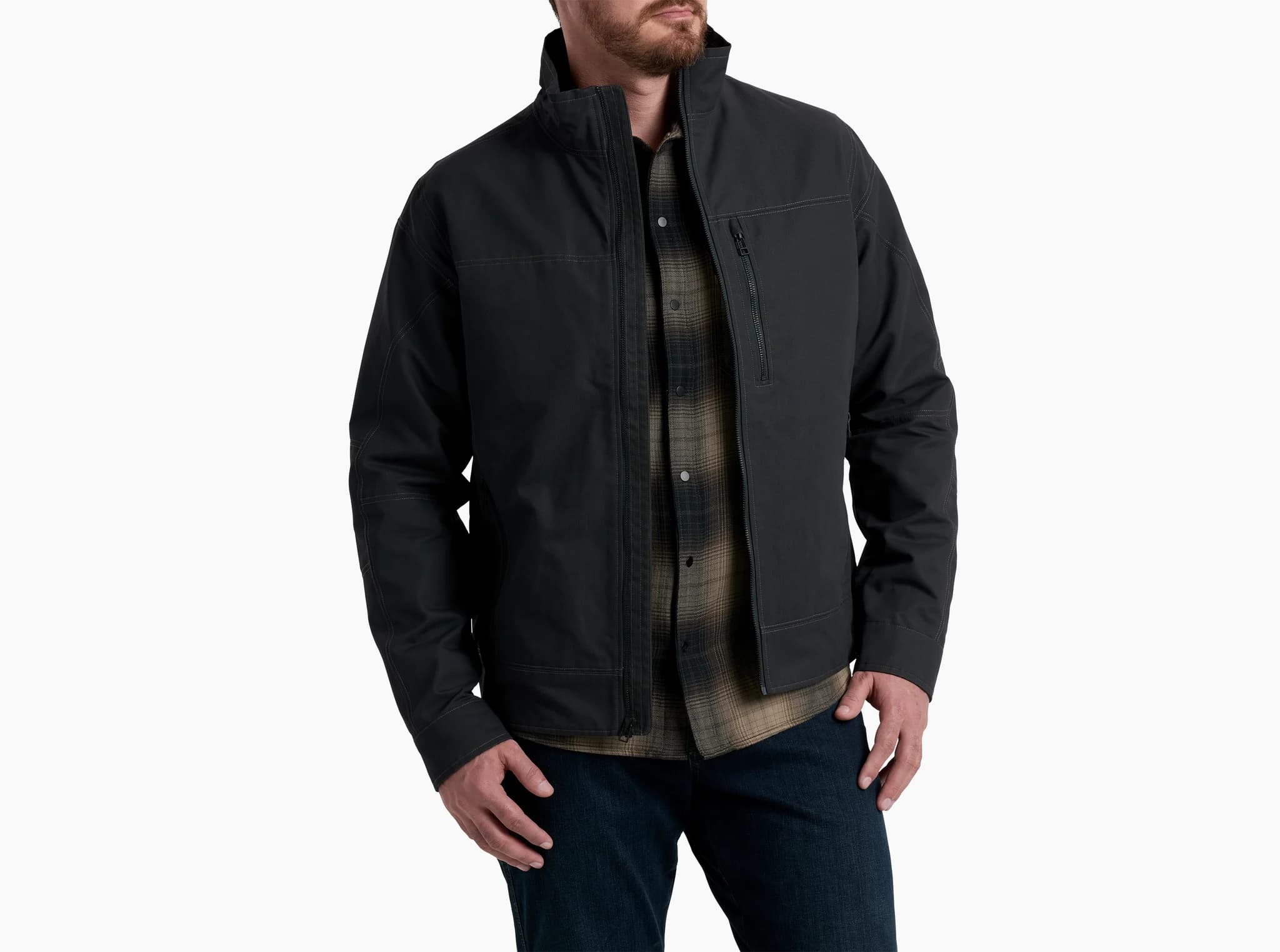 Kuhl Men's Burr Jacket in Onyx